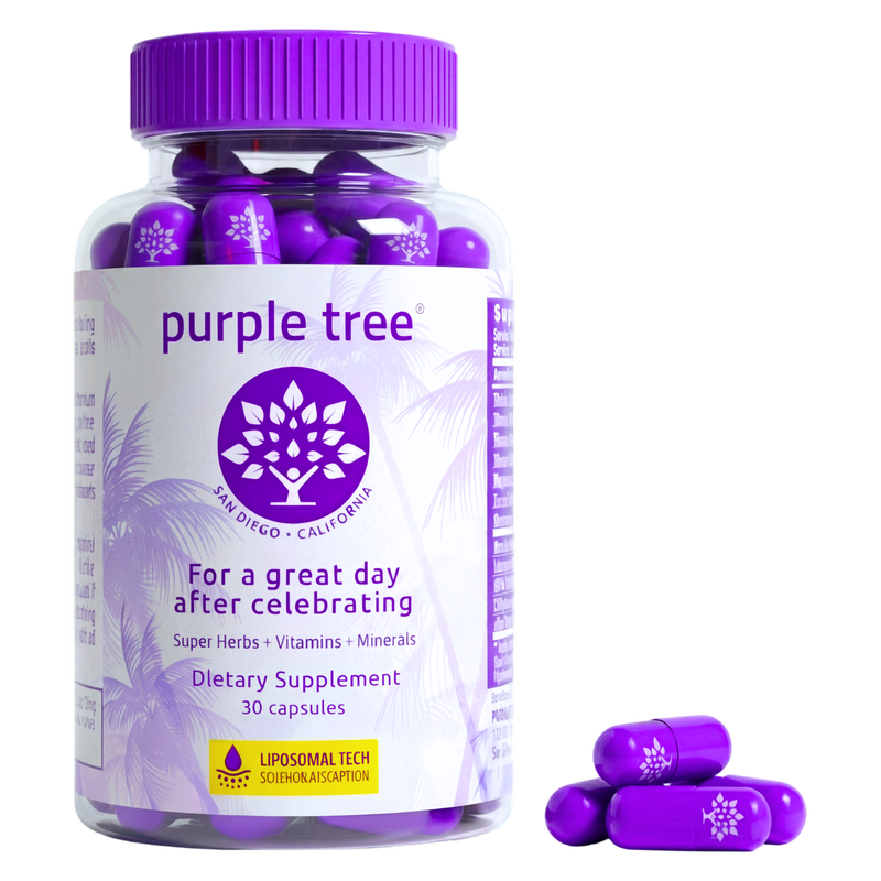 Purple Tree® Post-Drink Wellness Bottle (30ct)