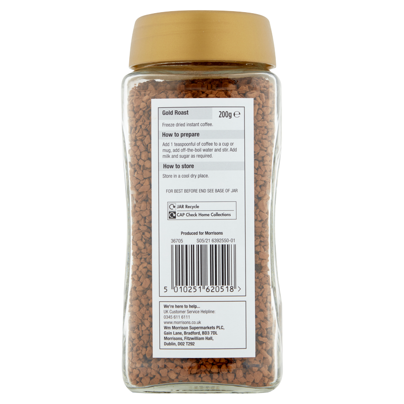 Morrisons Gold Coffee, 200g