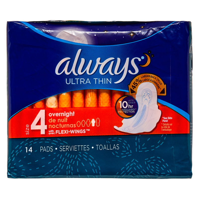 Always Ultra Maxi Pads 14ct