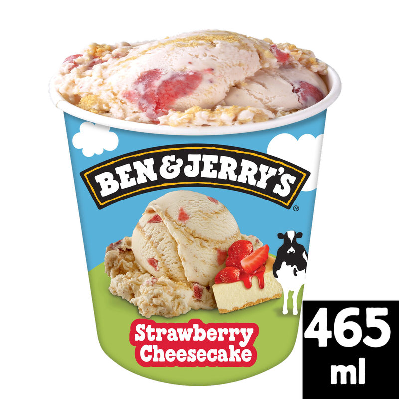 Ben & Jerry's Strawberry Cheesecake, 465ml
