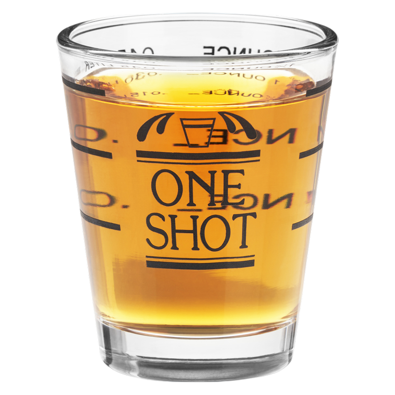 Bullseye Measured Shot Glass
