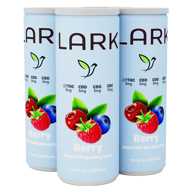 Lark THC 5mg Berry Seltzer 4pk 12oz Can
