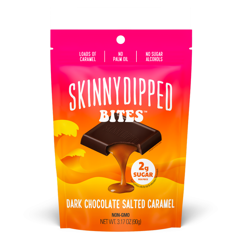 SkinnyDipped Salted Caramel Bites - 3.17oz
