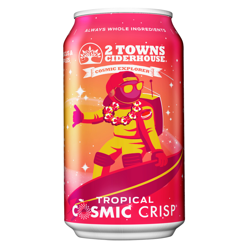 2 Towns Ciderhouse Tropical Cosmic Crisp 6pk 12oz Cans