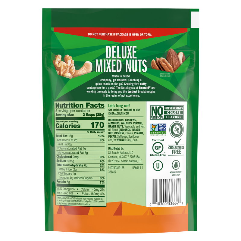 Emerald Nuts Deluxe Mixed Nuts 5oz