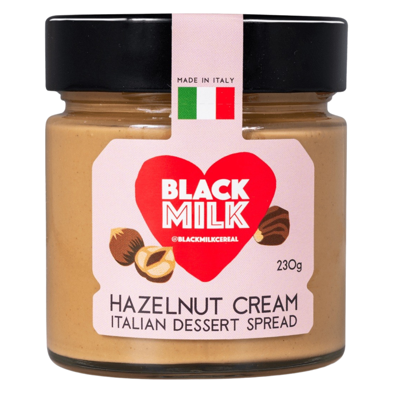 Black Milk Hazelnut Cream, 230g