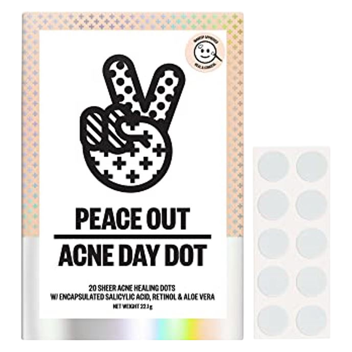 Peace Out Salicylic Acid Acne Day Dots, 20ct