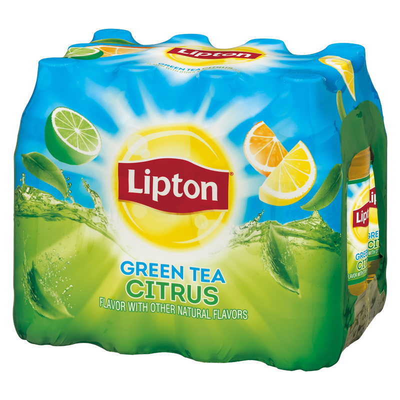 Lipton Iced Green Tea with Citrus 16.9oz 12pk