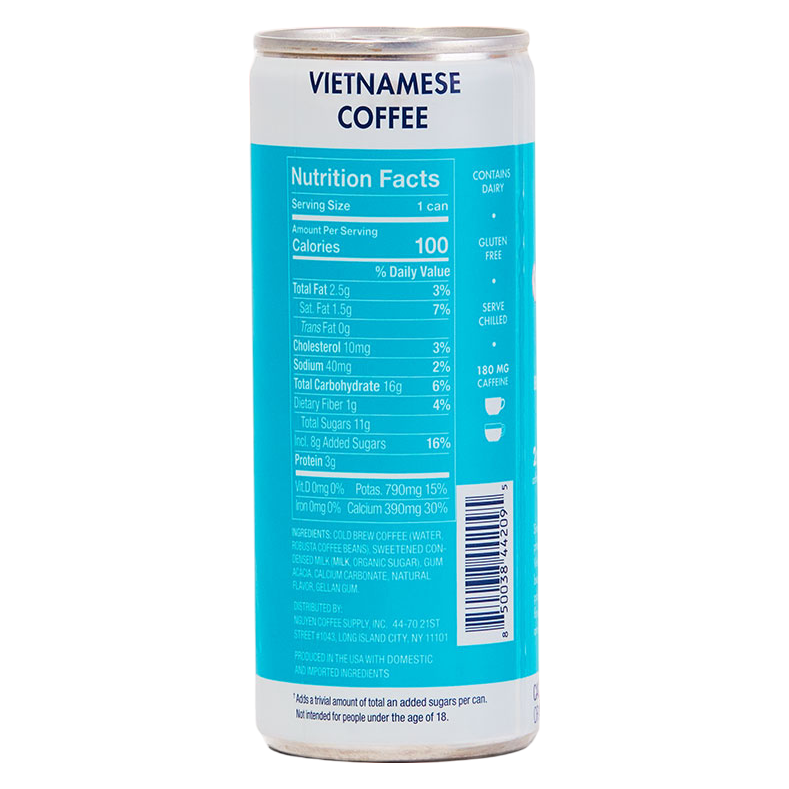 Nguyen Coffee Supply Vietnamese Coffee Cold Brew: Condensed Milk