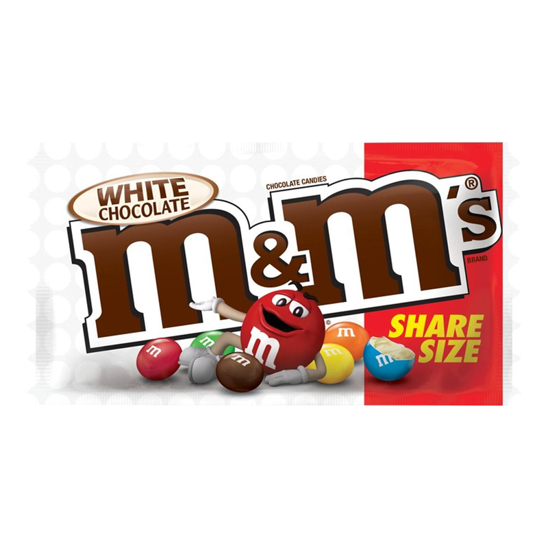 M&M's White Chocolate Share Size 2.47oz