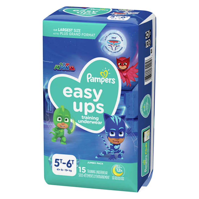 Pampers Boys Easy Ups Size 5T-6T 15ct