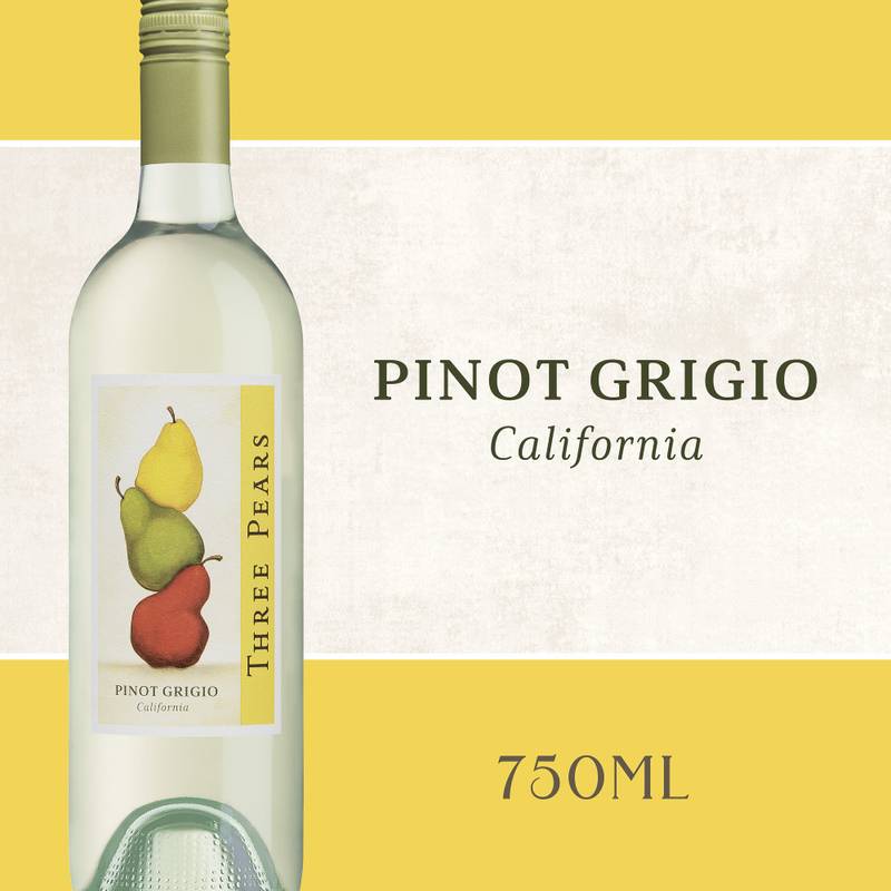 Three Pears Pinot Grigio 750ml