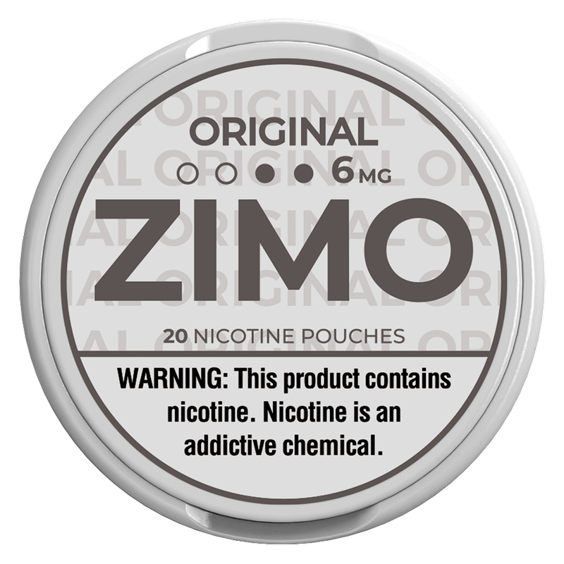 Original Zimo Tobacco-Free Nicotine Pouches - 6mg