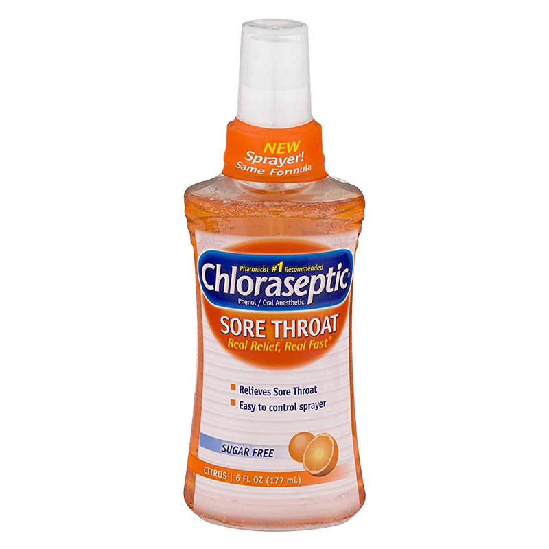 Chloraseptic Citrus Sore Throat Spray 6oz