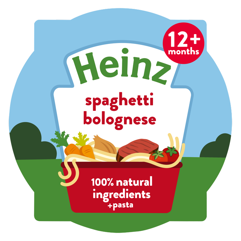 Heinz Spaghetti Bolognese Baby Food Tray 1+ Year, 200g