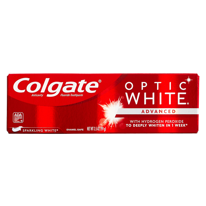 Colgate Optic White Sparkling Mint Toothpaste 3.5oz