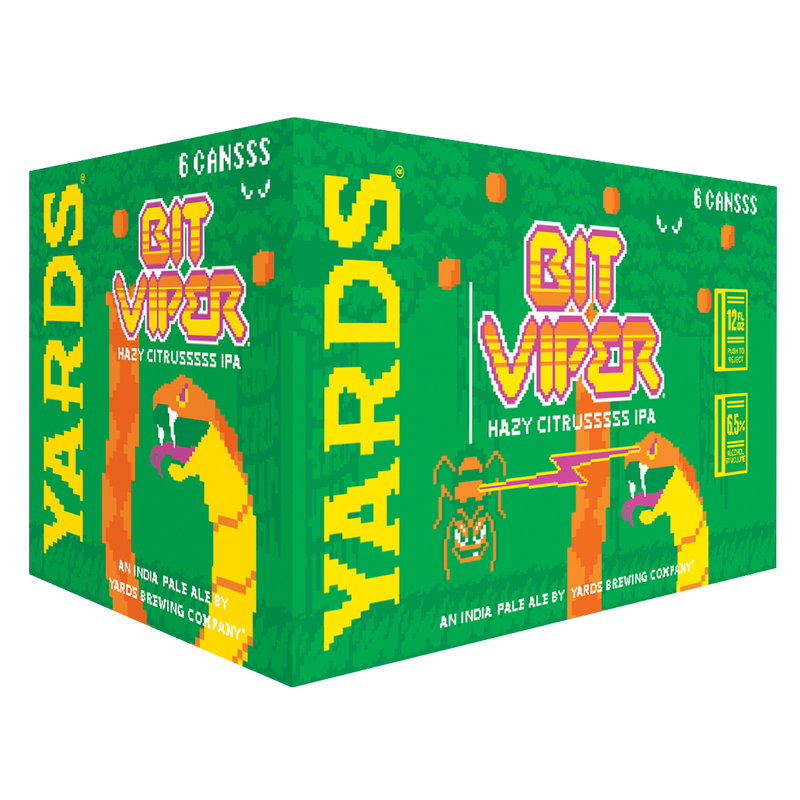 Yards Brewing Bit Viper Citrussssy IPA 6pk 12oz Can 6.5% ABV