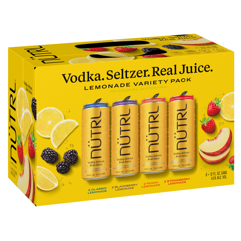 Sunny D Vodka Seltzer 4pk 12oz can 4.5% ABV – BevMo!