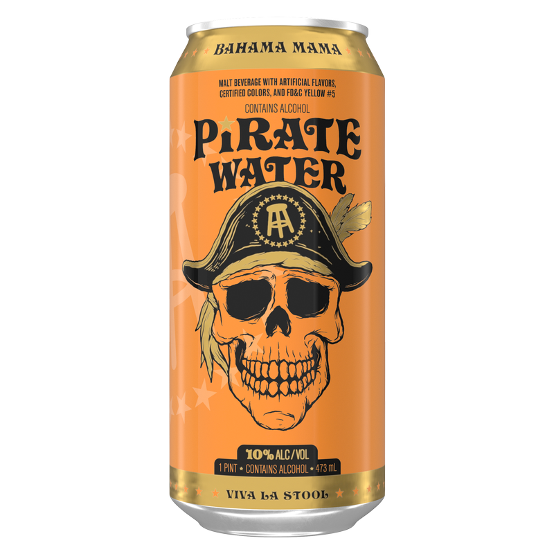 Pirate Water Bahama Mama Single 16oz Can 10% ABV