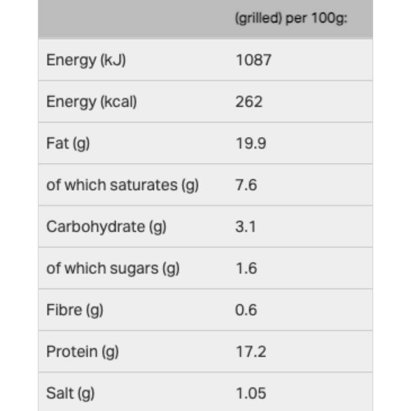 Morrisons The Best 12 Gluten Free Cumberland Chipolatas, 375g