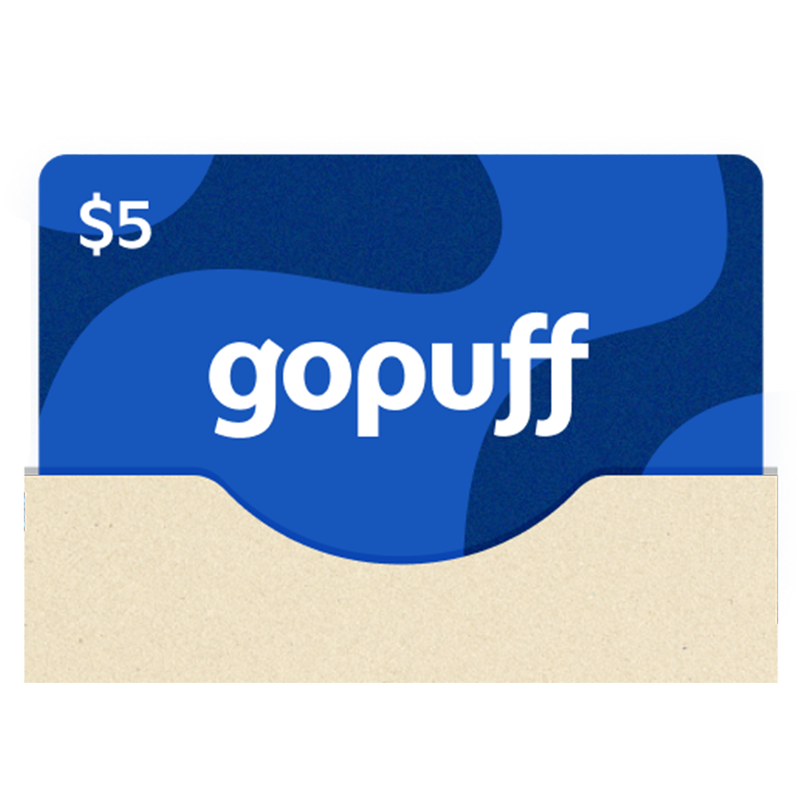 Gopuff Digital Gift Card ($5)