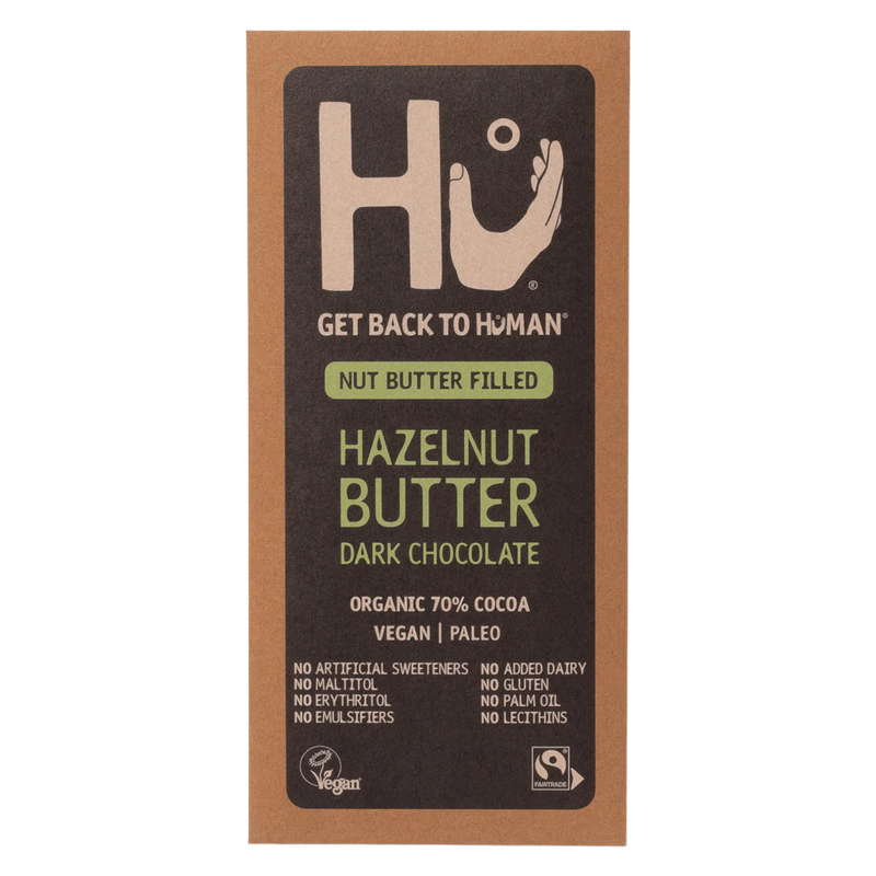 Hu Hazelnut Butter Dark Chocolate Bar, 60g