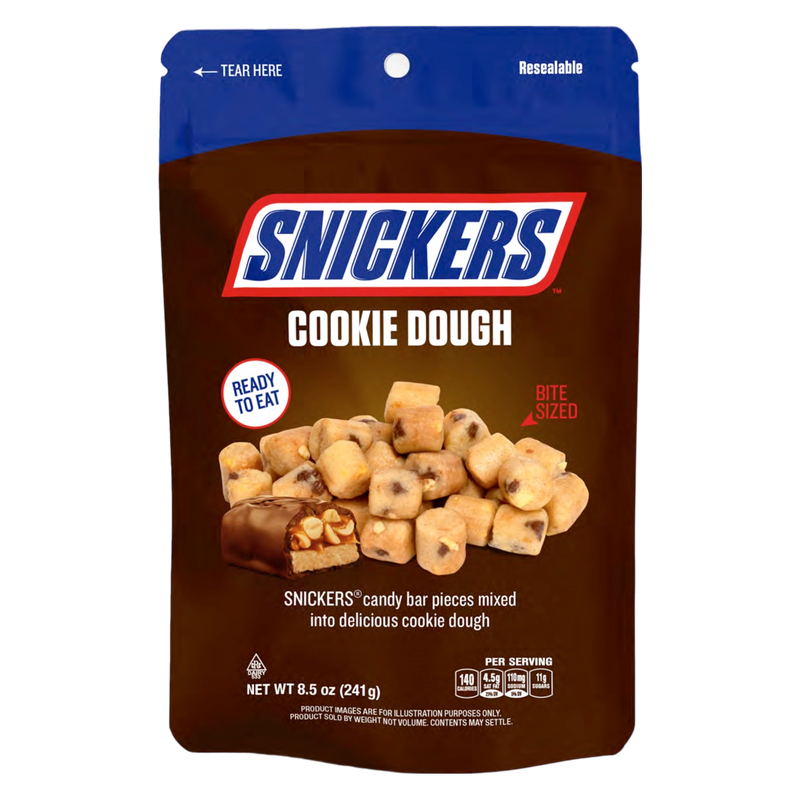 Snickers Poppable Cookie Dough, 8.5oz