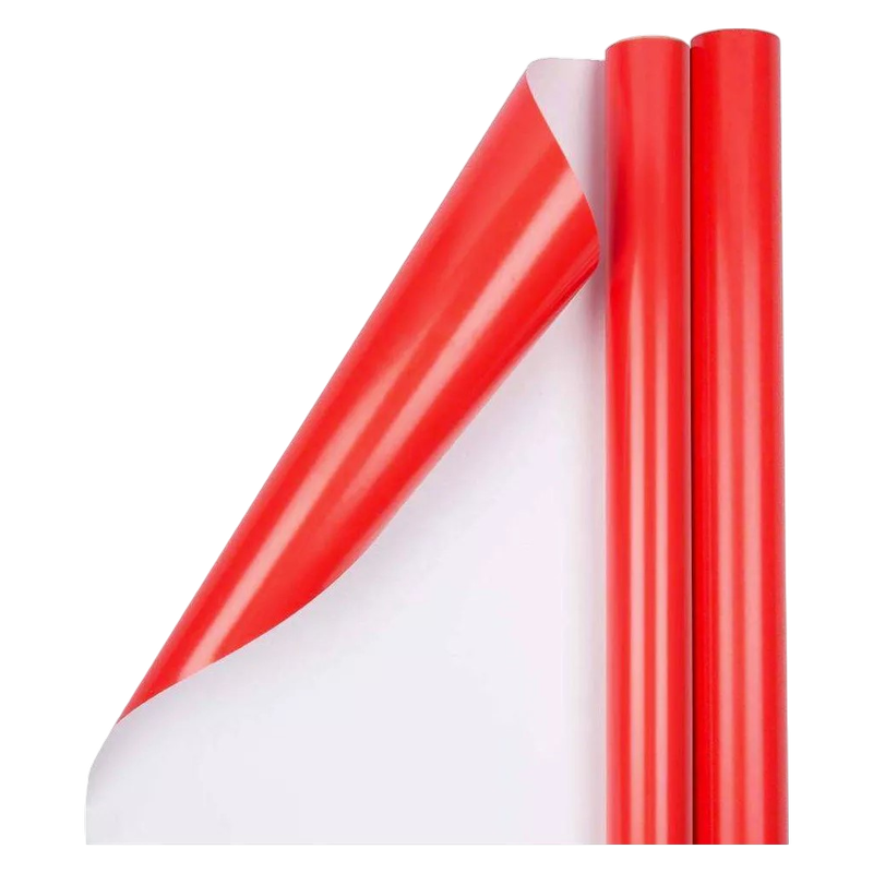 Red Gloss Wrapping Paper