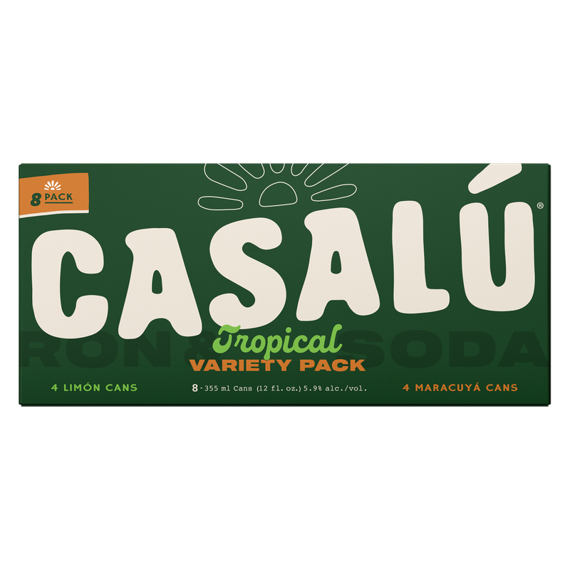 Casalu Variety Ron & Soda 8pk 12oz 5.9% ABV