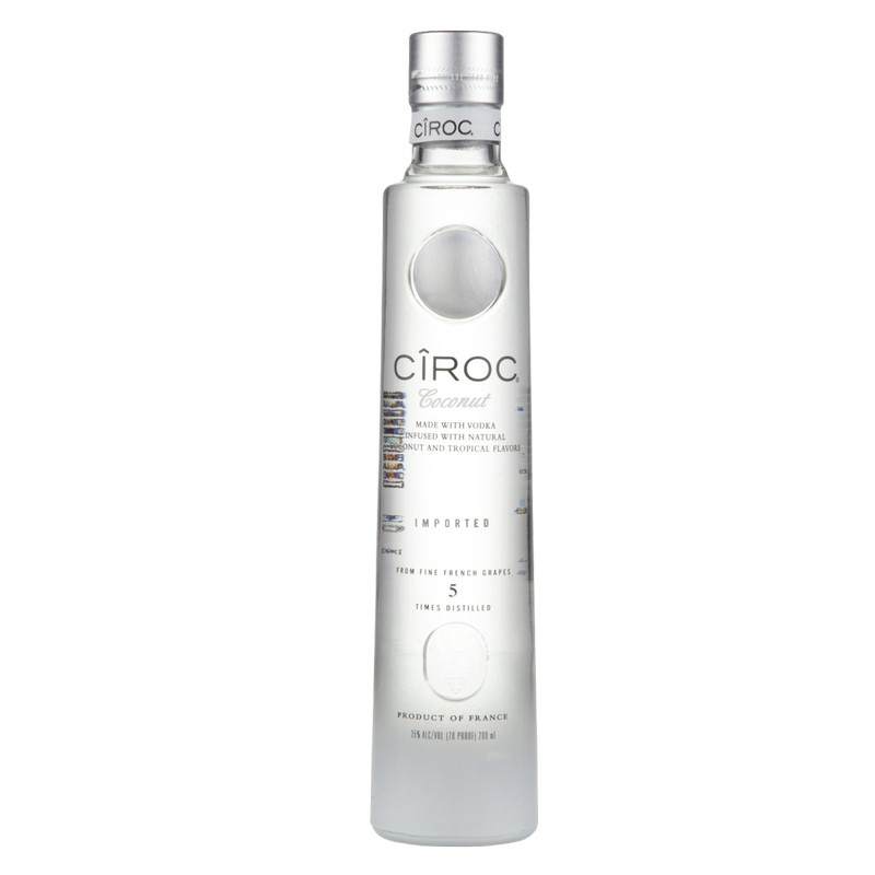 CIROC Coconut (Made with Vodka Infused with Natural Flavors), 200 mL