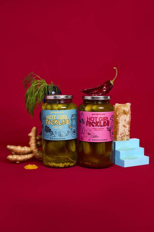 HOT GIRL PICKLES Original Dill 32 Fl Oz