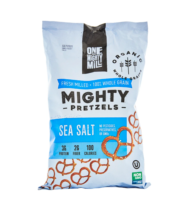 One Mighty Mill Sea Salt Mighty Prezels 7oz