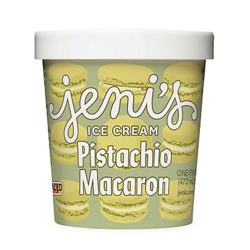 Jeni's Pistachio Macaron Ice Cream Pint