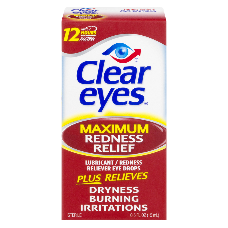 Clear Eyes Eye Drops Maximum Redness Relief 0.5oz