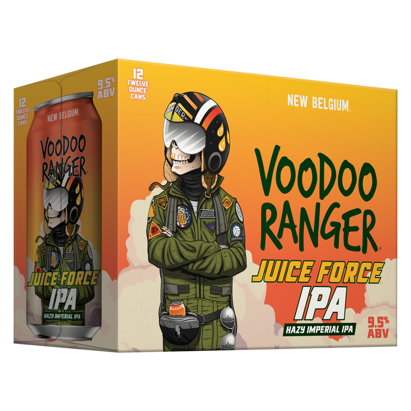 New Belgium Voodoo Ranger Juice Force IPA 12pk 12oz Can 9.5% ABV