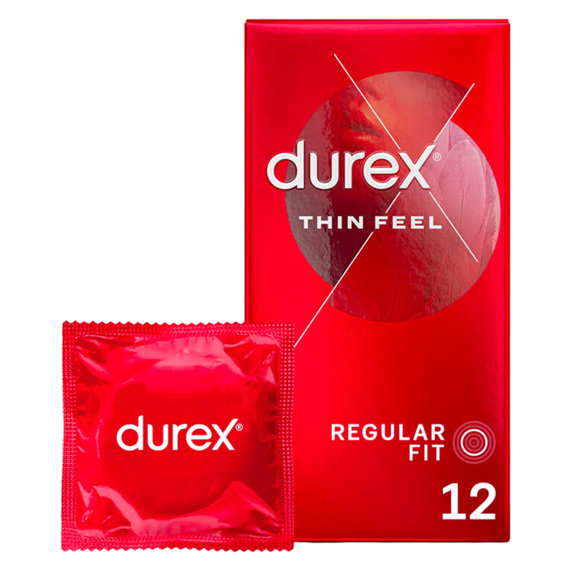 Durex Thin Feel Regular Fit, 12pcs