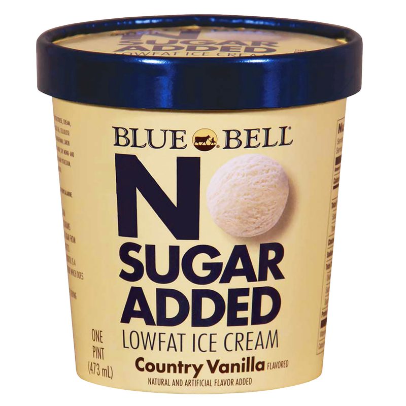 Blue Bell Low Fat Country Vanilla Pint