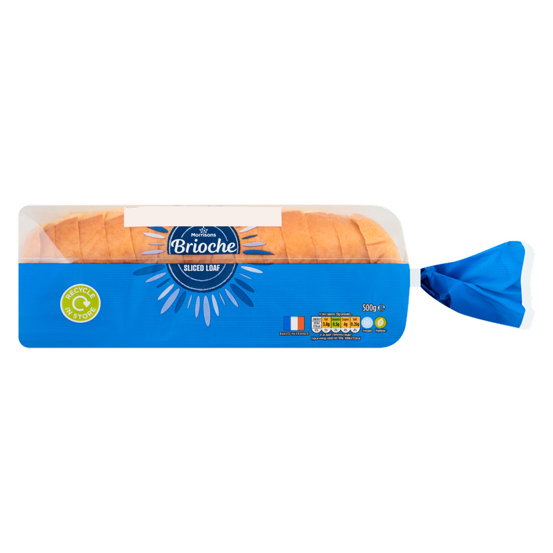 Morrisons Sliced Brioche Loaf, 500g