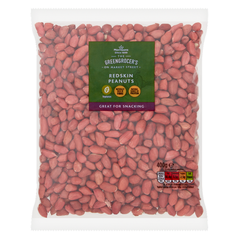 Morrisons Redskin Peanuts, 400g