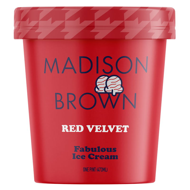 Madison Brown Red Velvet Ice Cream 16oz