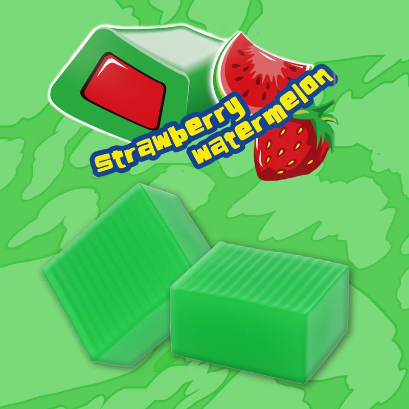 Hubba Bubba Max Strawberry Watermelon Gum 5ct