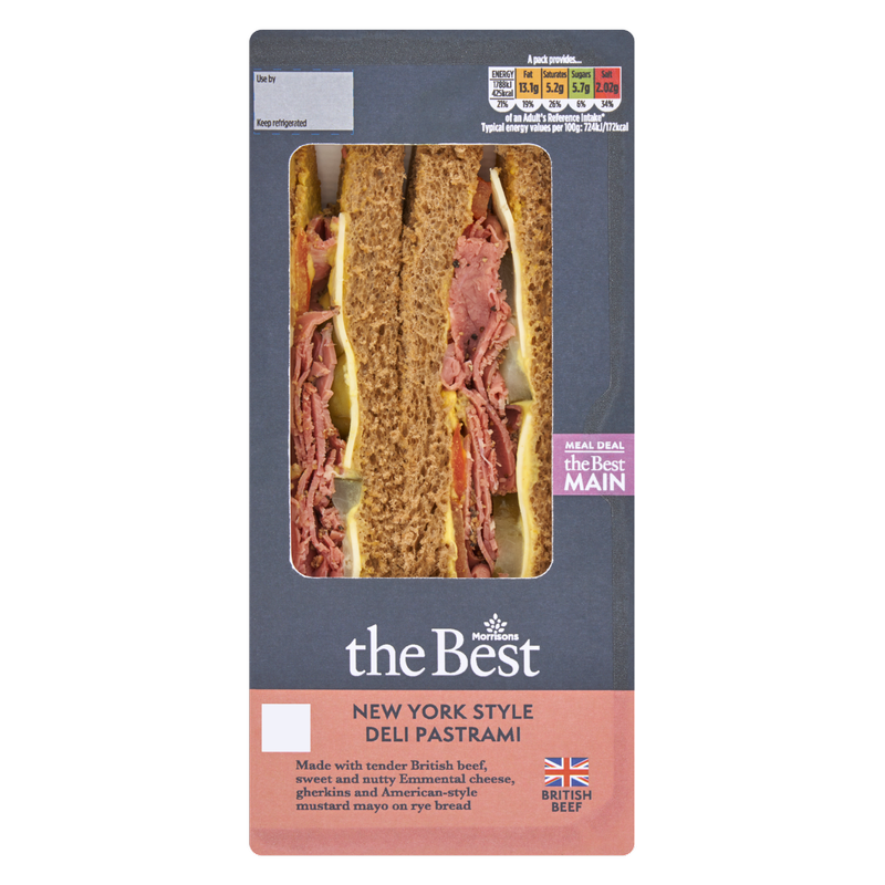 Morrisons The Best New York Deli Sandwich, 238g