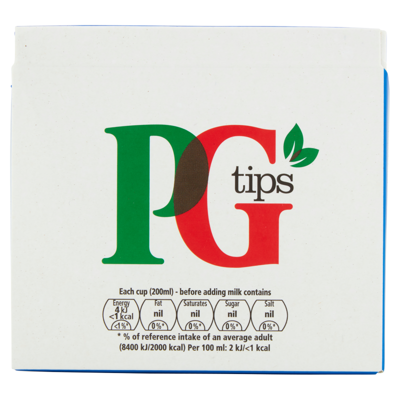 PG Tips Original Tea Bags, 80pcs : Food Cupboard fast delivery by App or  Online