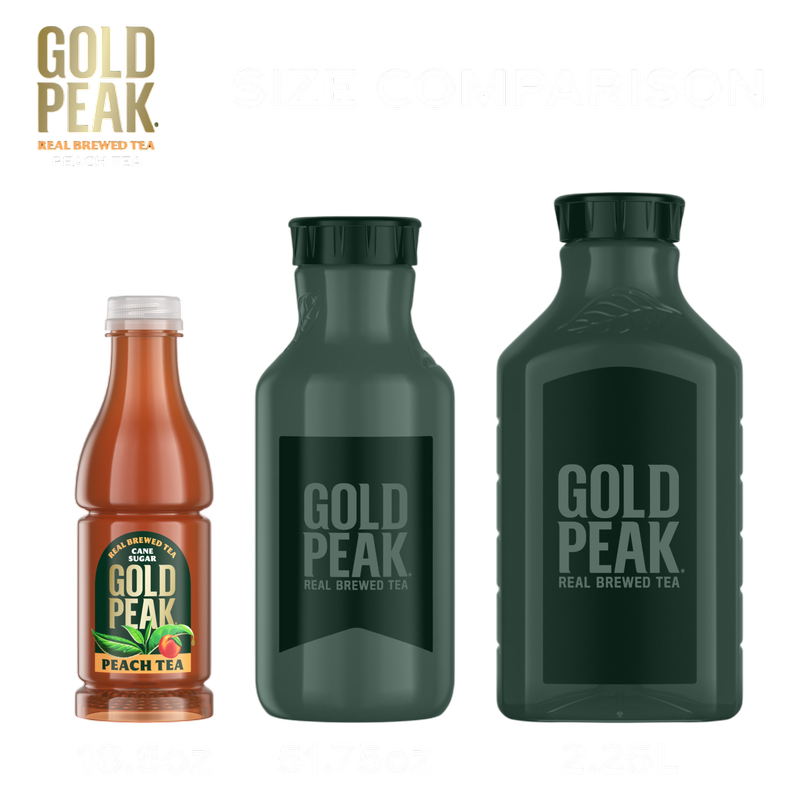Gold Peak Georgia Peach Tea Bottle, 18.5 fl oz