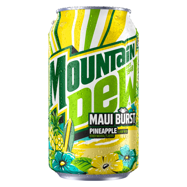Mountain Dew Maui Burst Pineapple 12pk 12oz Can - Delivered In As Fast ...