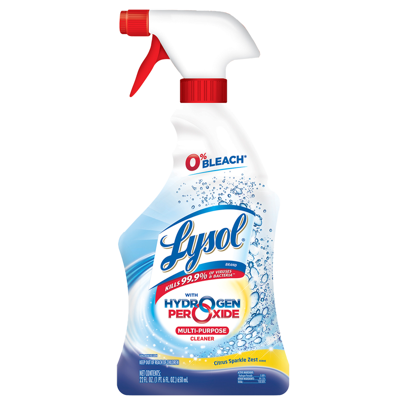Lysol Bleach Free Hydrogen Peroxide Citrus Scented Multi-Purpose Cleaner 32oz