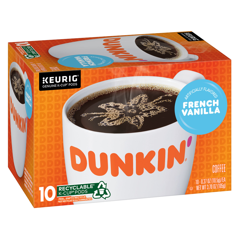 Dunkin’ Donuts French Vanilla K-Cups 10ct