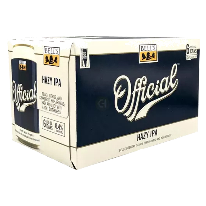 Bell's Official Hazy IPA 6pk 12oz Can 6.4% ABV
