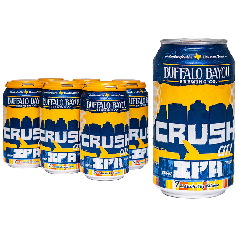 Buffalo Bayou Crush City IPA 6pk 12oz Cans 4.0% ABV