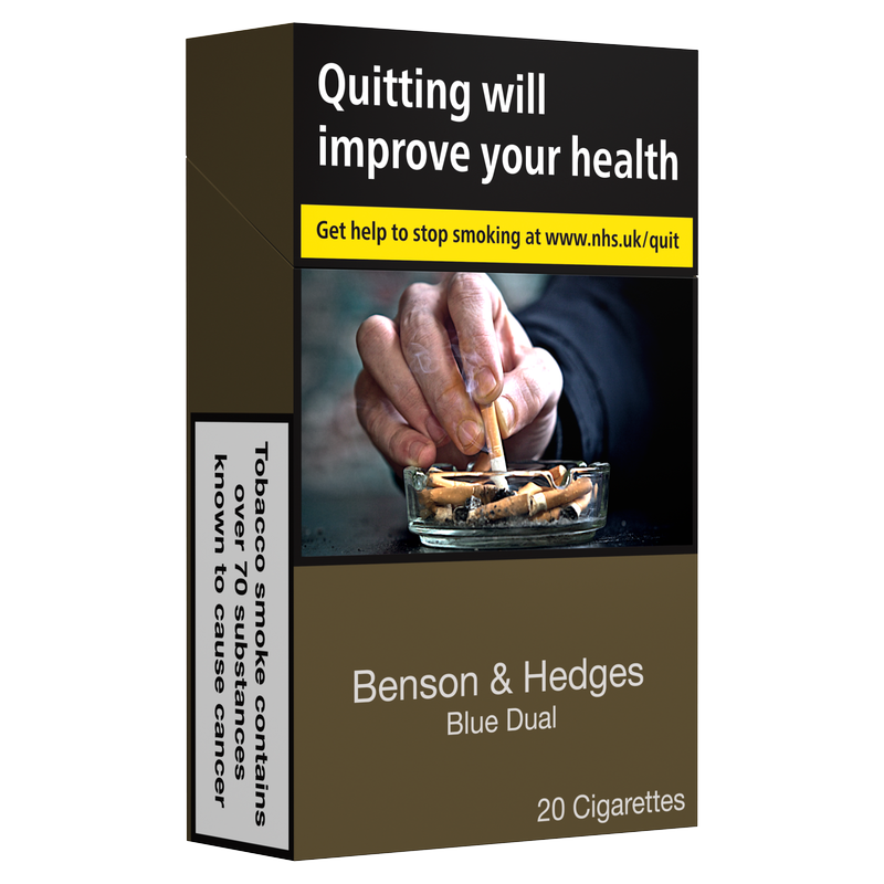 Benson & Hedges Blue Dual Cigarettes, 20pcs